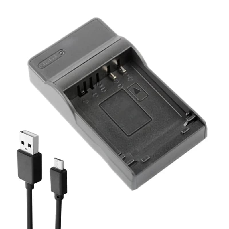 Caricabatteria USB per Panasonic CGA-S005 LUMIX DMC- FS1 FS2 FX01 FX07 FX10 FX100 FX12 FX150 FX3 FX50 FX180 FX8 FX9 LX1 LX2 LX3