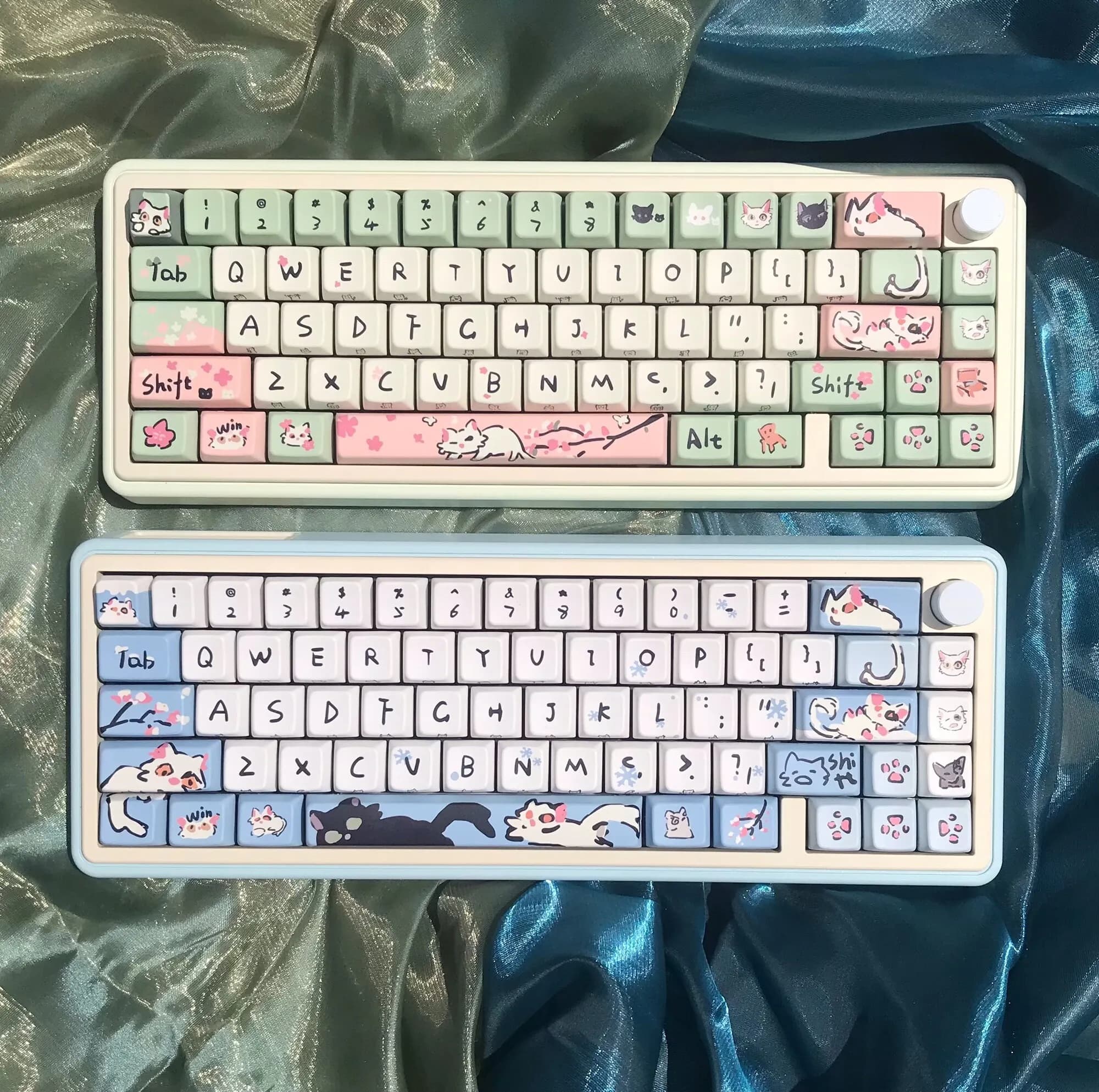 Minister's theme keycaps five-sided sublimation cute side-engraved mechanical keyboard keycaps