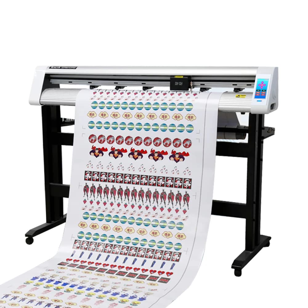 TN24C TN48C Plotter da taglio per vinile con etichetta in vinile con telecamera CCD integrata Connessione Wi-Fi Plotter da taglio per vinile