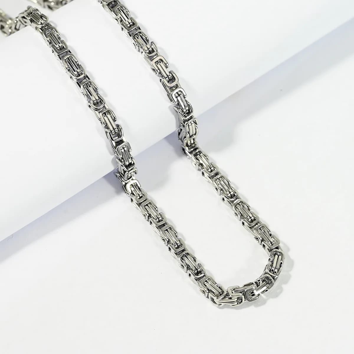 Collana Heavy Metal Emperor Chain Street Hip-Hop – Collana alla moda, cool e versatile – Catena spessa che non scolorisce