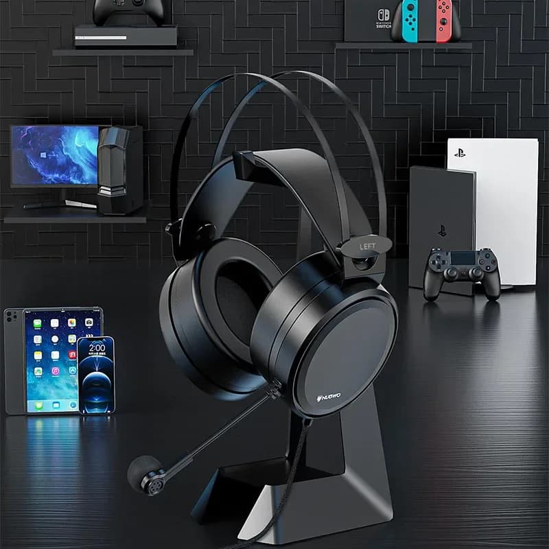 NUBWO stereo game headphones N7 with noise cancelling microphone for Xbox PS5 PS4 Suitable for PC Headset with easy control