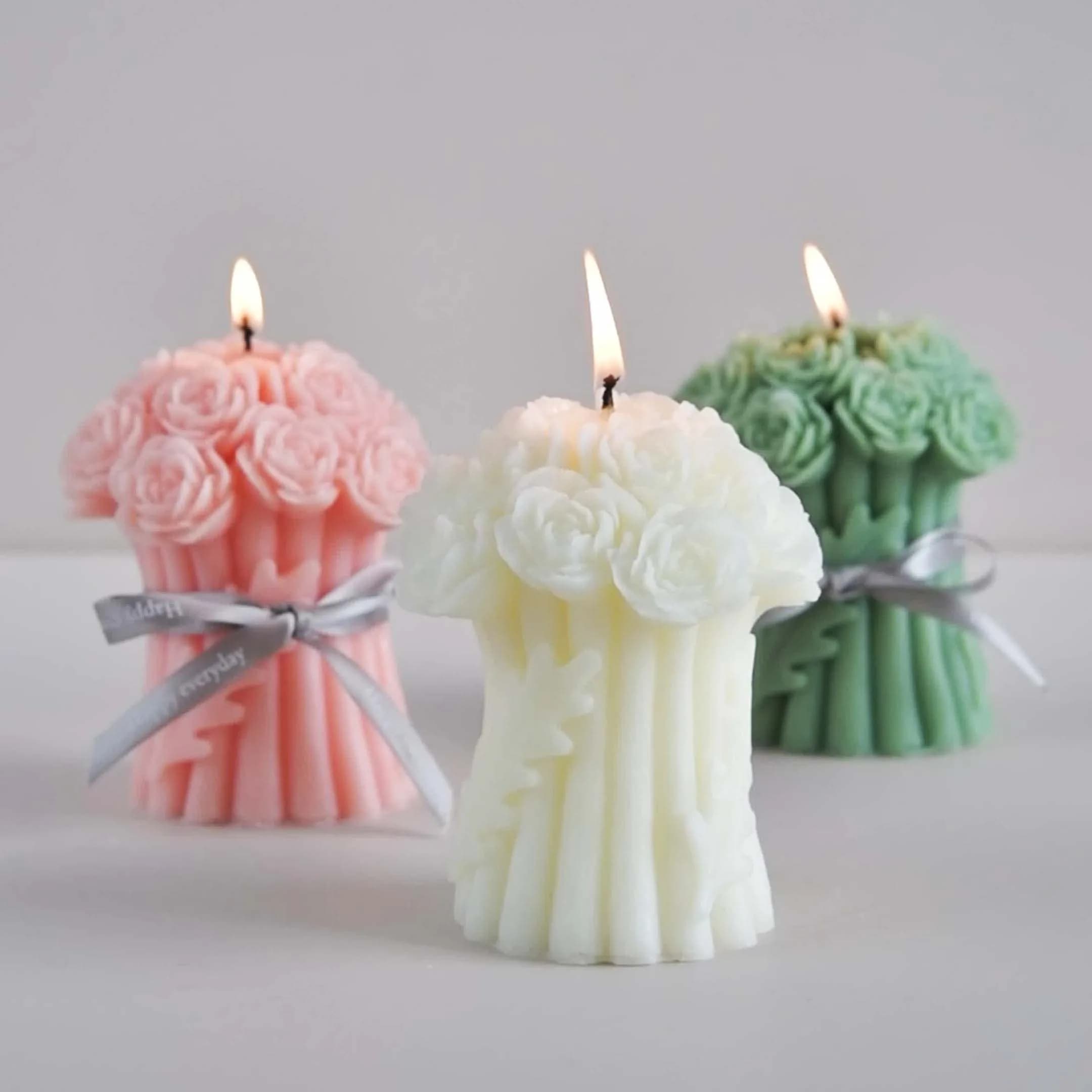Candele Profumate Decorative Fatte a Mano per Matrimoni e Decorazioni Domestiche, Etichetta Privata