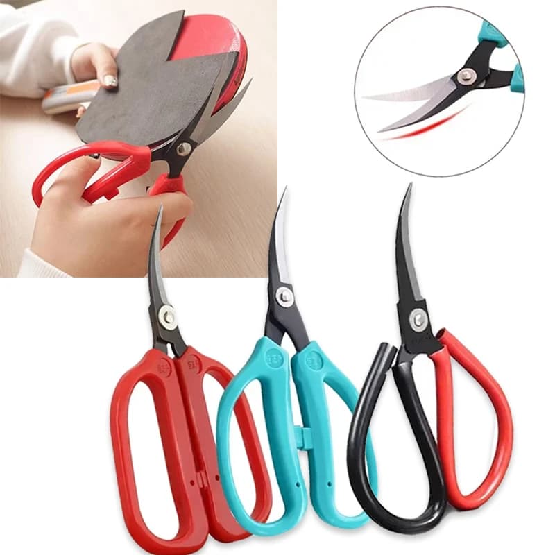 Forbici per Gomme da Ping Pong, Forbici Professionali Affilate per Tagliare la Gomma della Racchetta con Impugnatura Ergonomica