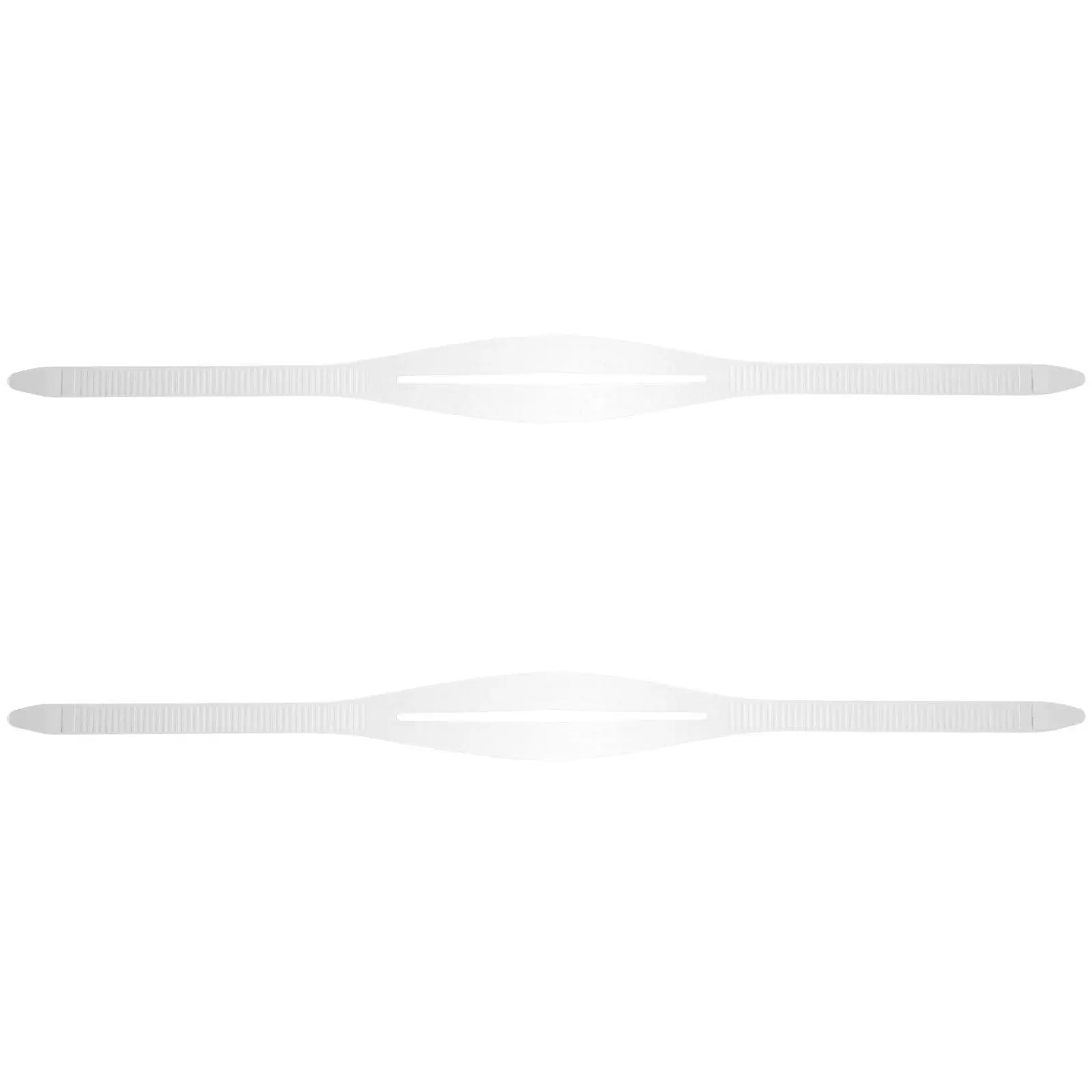 2 Pezzi Cinturino Regolabile in Silicone per Occhialini da Nuoto, Sostituzione per Nuoto, Immersioni, Snorkeling, Piscina, Gare, Sport Competitivi, Comodo e Leggero