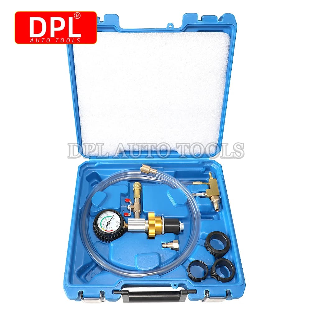Sistema di raffreddamento Kit di spurgo e ricarica sottovuoto Auto radiatore per Auto strumenti di spurgo del liquido di raffreddamento Set Gauge