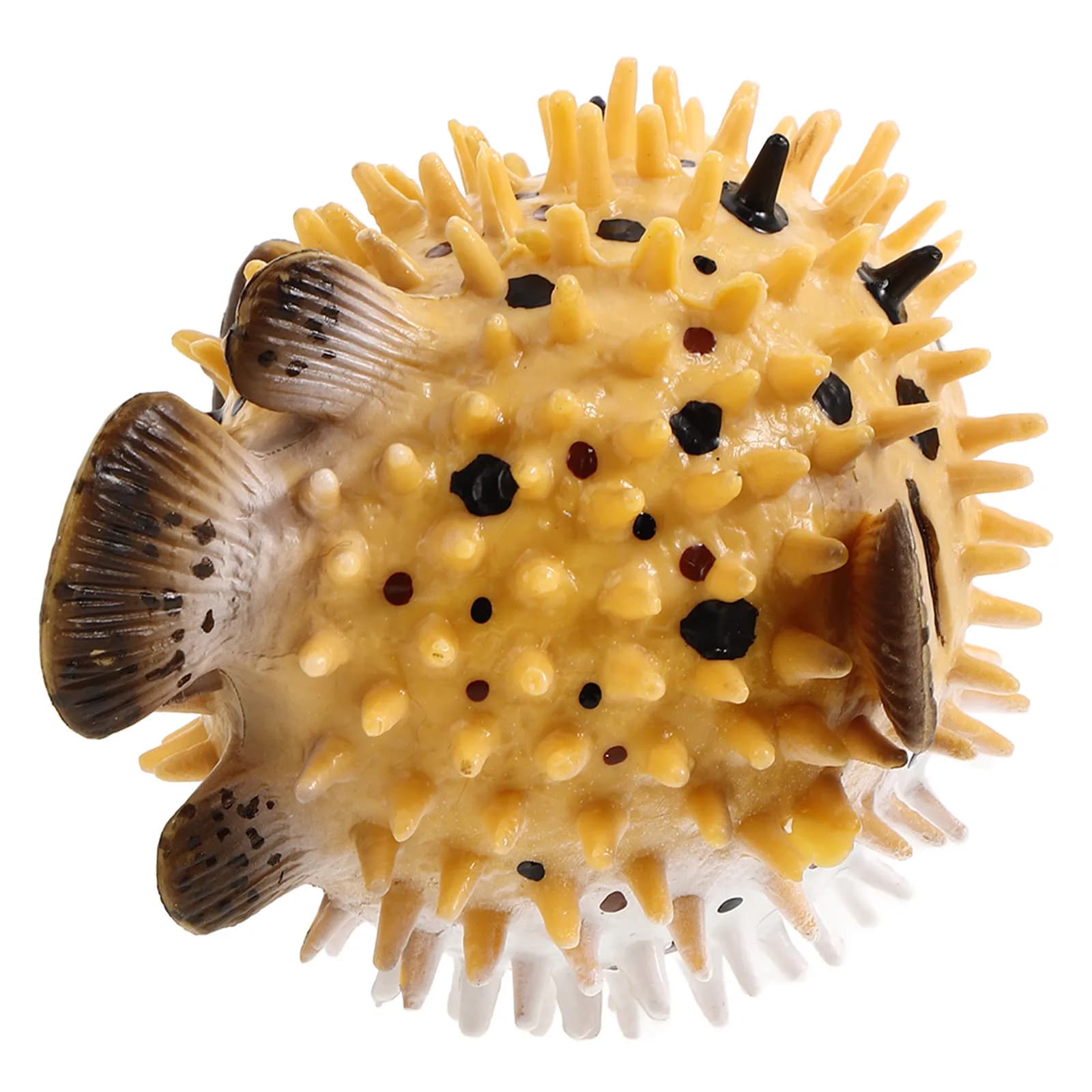 Figura Realistica di Pesce Puffer, Design Dettagliato, Giocattolo Educativo per il Bagnetto, Decorazione per Esposizione di Animali Marini