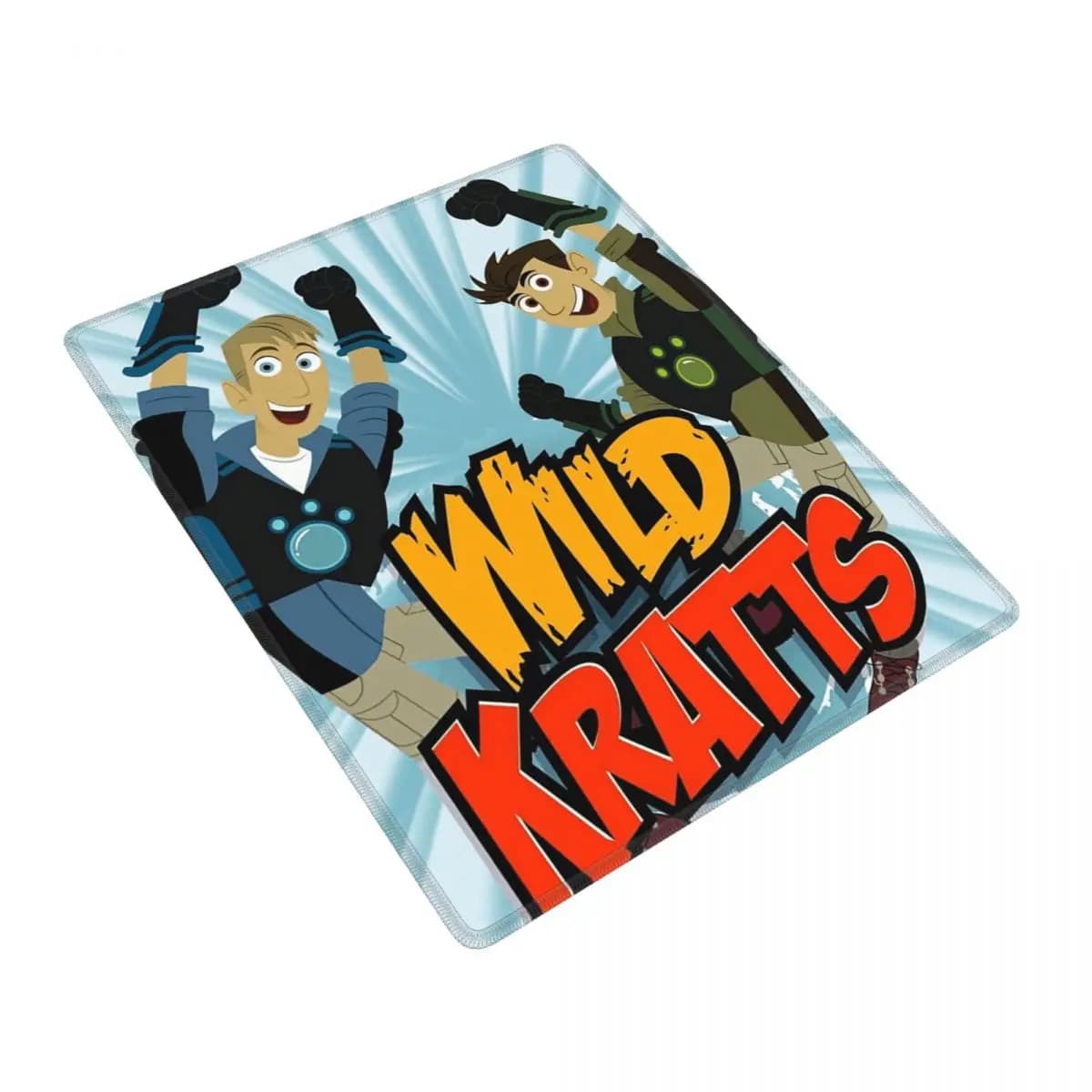 Pattern Logo Wild Kratts Mouse Pad Gamer PC Laptop Mats Keyboard Carpet Computer Gaming Accessories Desk Mat 7x9 in 22x18 cm