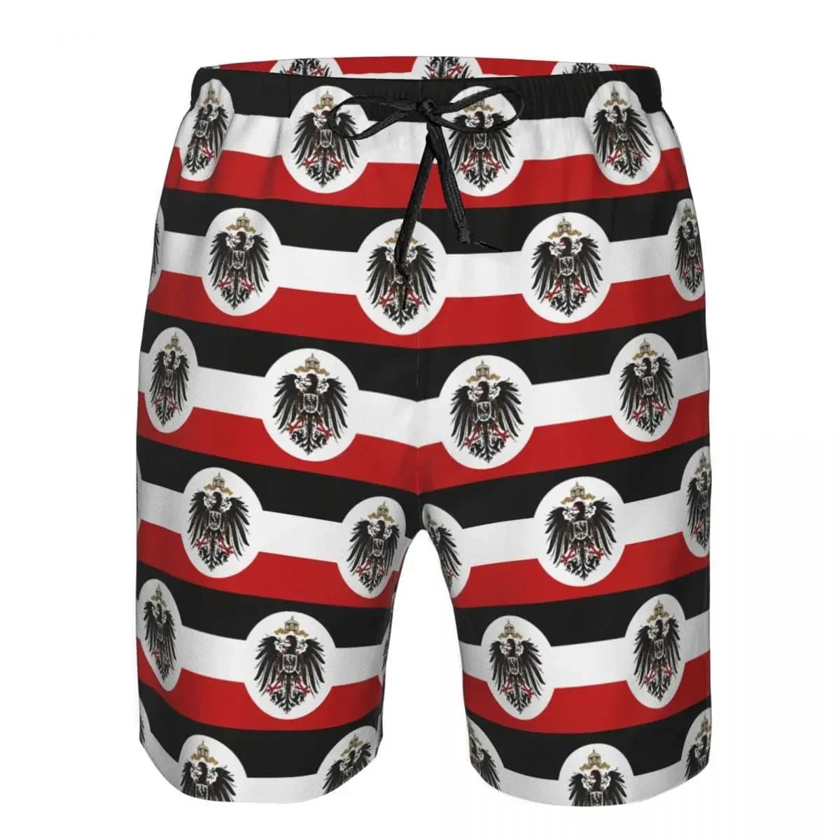 Iron Eagle Reich Large Empire German 5 Trunks Beach Board Shorts Casual Quick Dry Swim Summer Men Pants
