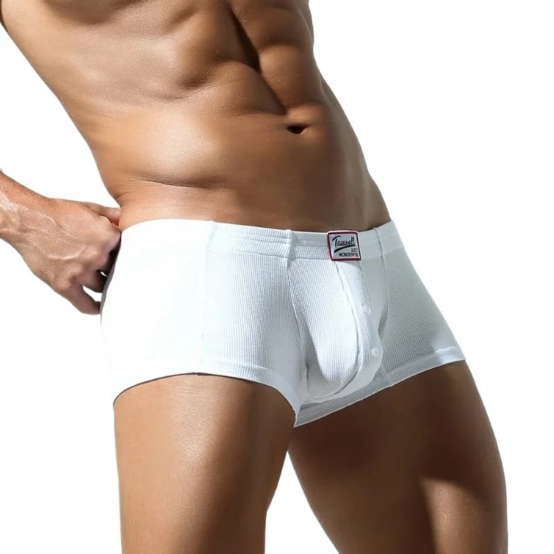 Moda trendy tinta unita 2024 estate nuovi boxer da uomo boxer da uomo 24205