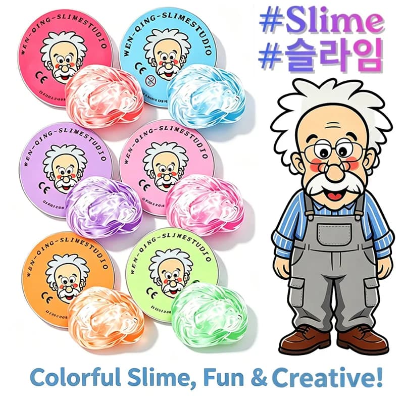 2026Reusable Putty Liquid Crystal Bouncy Slime Toy Set Kid Safe Mud Stress Relief Toys Color Clay Handmade DIY Handgum Playdough