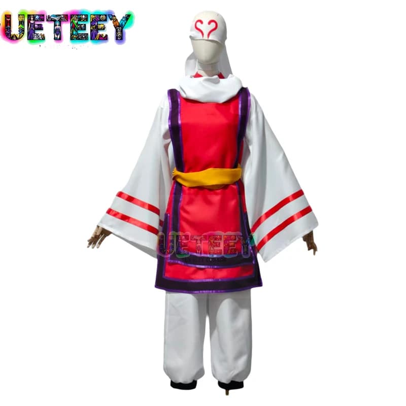 UETEEY COS Kingdom Qiang Hui Kyo Kai Kyokai Costume Cosplay Outfit Carnevale di Halloween Comic Gioco di ruolo uniforme