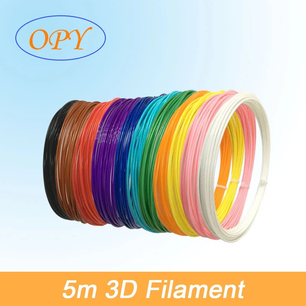 3D Printing Pen Material 5 meter PLA Filament 1.75 Millimeters