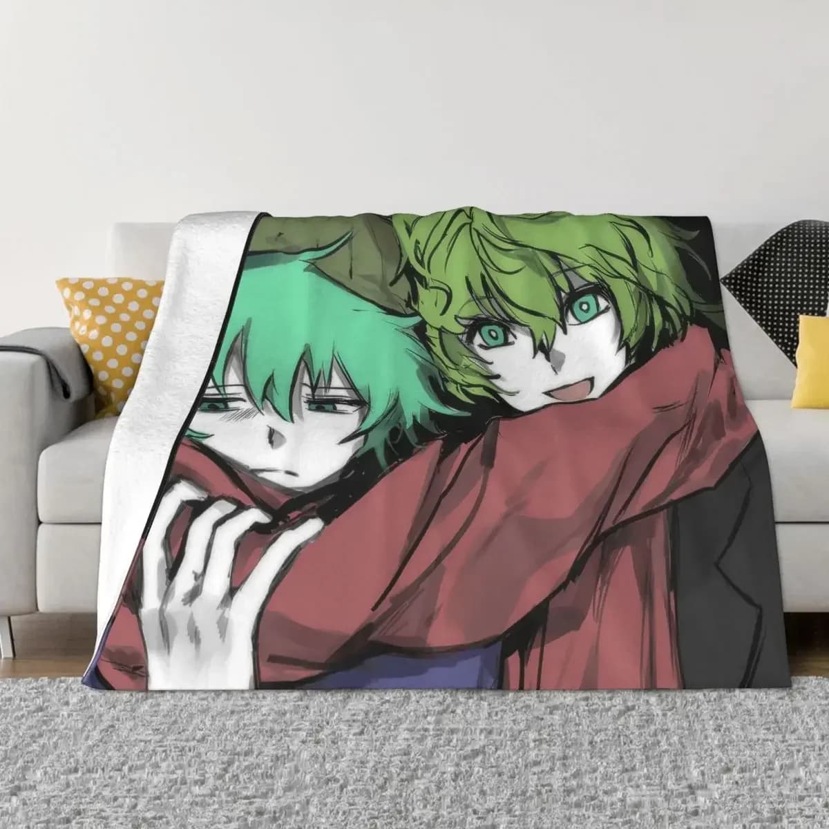 Shin Tsukimi Sou Hiyori Yaoi coperta coprire il tuo giro per morire ytd gioco coperta di lana coperta letto divano morbido copriletto caldo