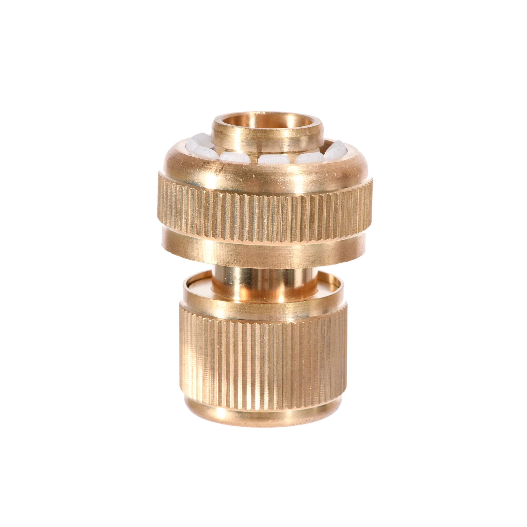 Connettore per tubo flessibile rapido in ottone da 3/4" o 1/2" 25mm /20mm Adattatore per rubinetto da giardino Raccordo per acqua in rame puro per l'irrigazione