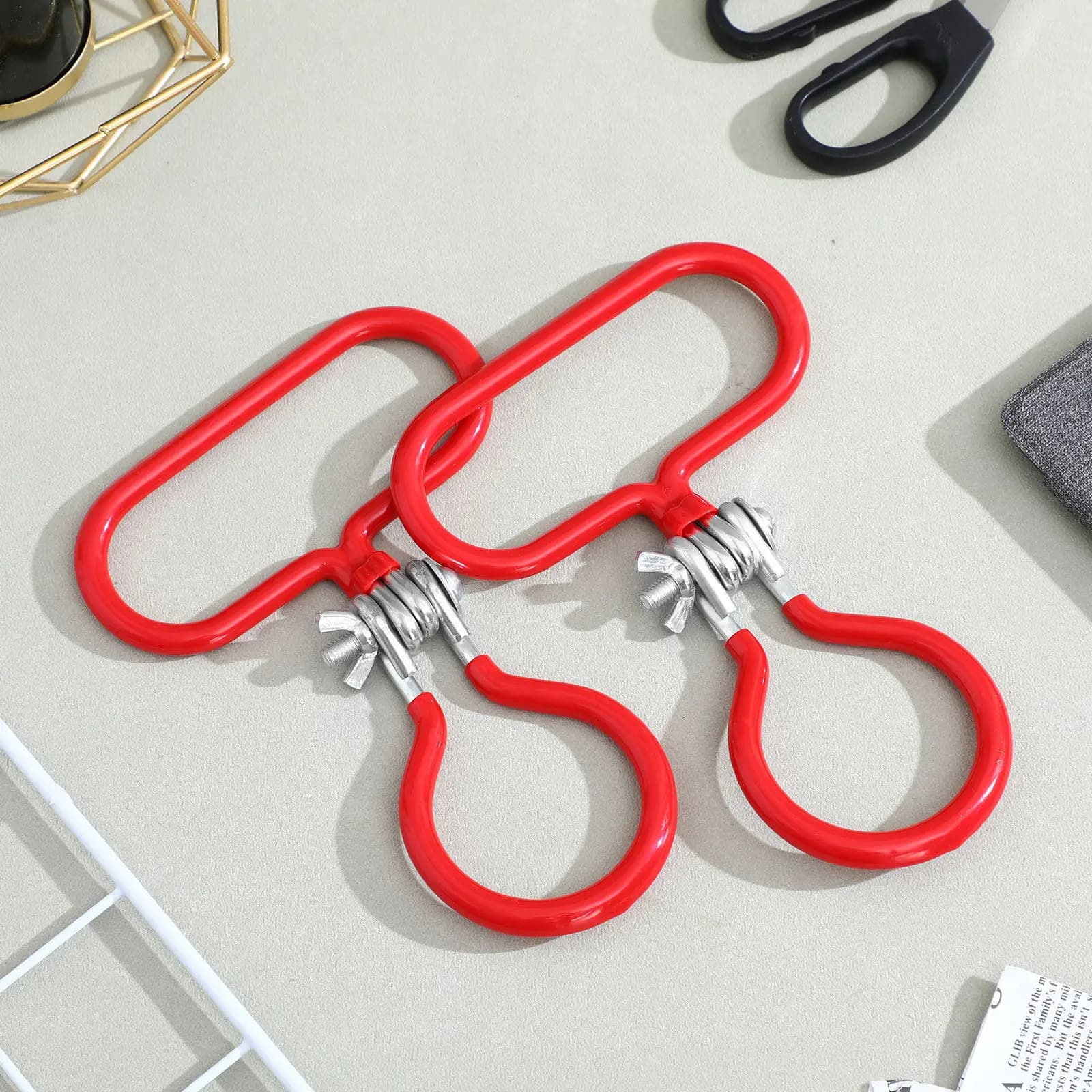 2pcs Glass Bottle Handle 5/6 Gallon Carboy Neck Lifting Grip For Water Wine Fermenter Heavy Duty Transport Tool Portable Bottle