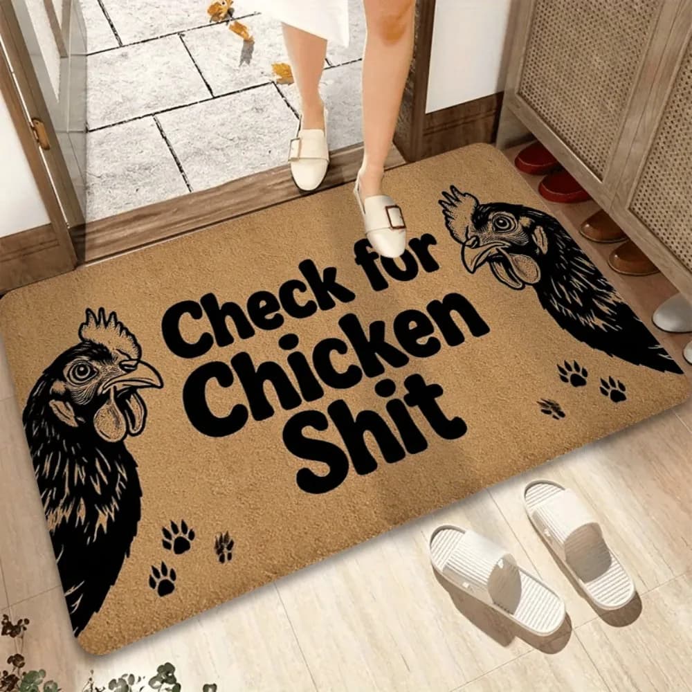 Anti Slip Floor Door Kitchen Bath Mats Outdoor Printed Doormat Rug Carpet Entrance Home Bedroom Footpad Mat