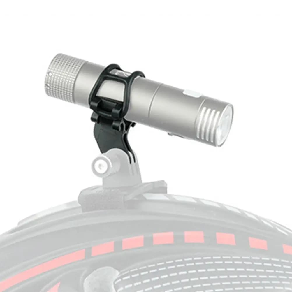 Supporto per Torcia da Bicicletta, Robusto Porta Lampada, Clip a H per Bici, Supporto per Torcia, Accessori per Ciclismo per Uso Esterno