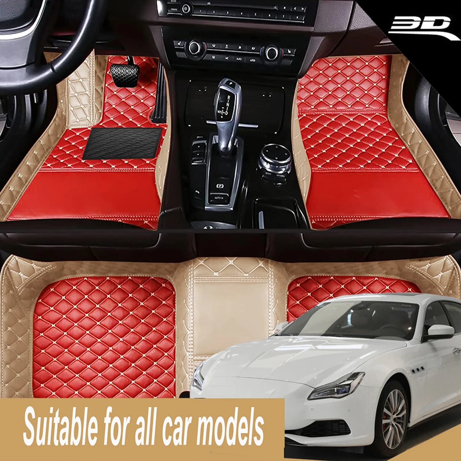 Custom Car Mats for Cadillac ATS 2012-2023, Car Mats, Car Accessories, Floor Covers