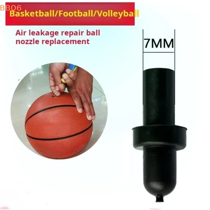 4 Pezzi Valvole di Ricambio per Palloni da Basket, Calcio e Pallavolo, Strumento Universale per Riparazione Forature