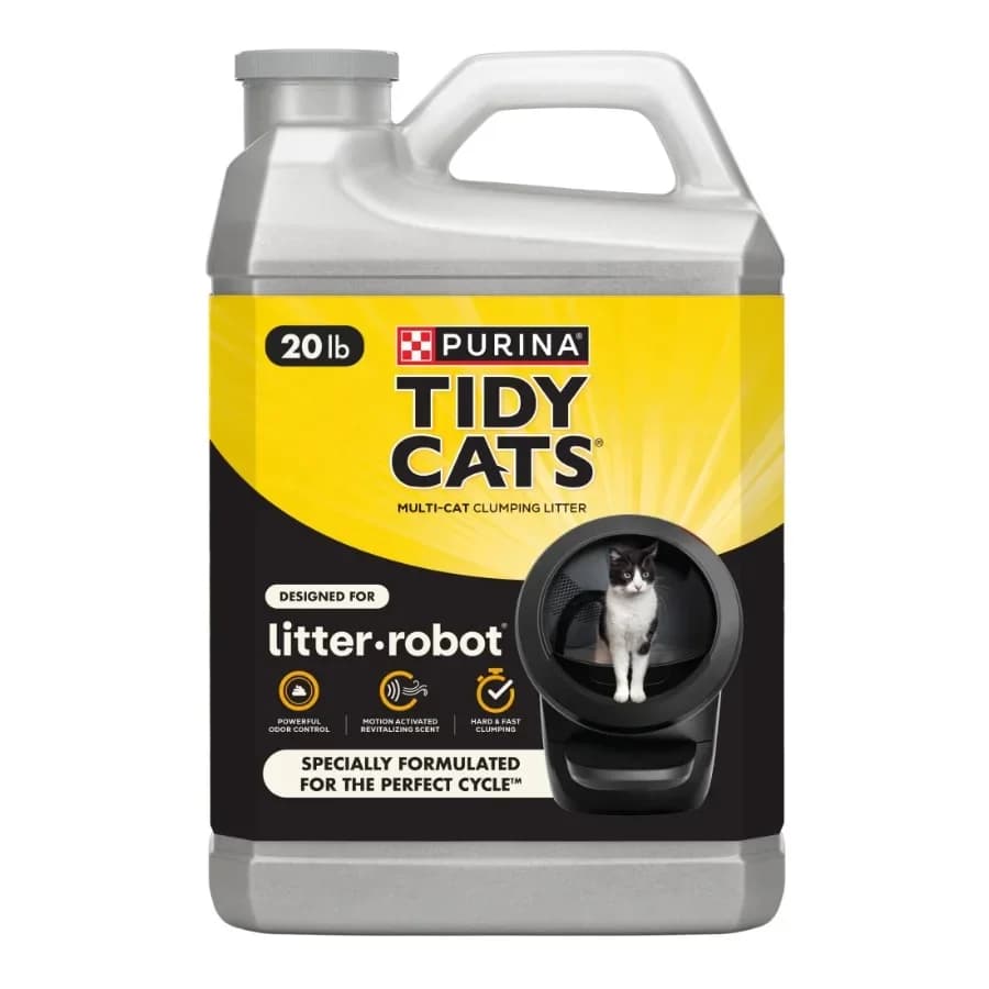 Purina Designed for Litter-Robot Clumping Cat Litter, Revitalizing Scent, 20 lb Jug