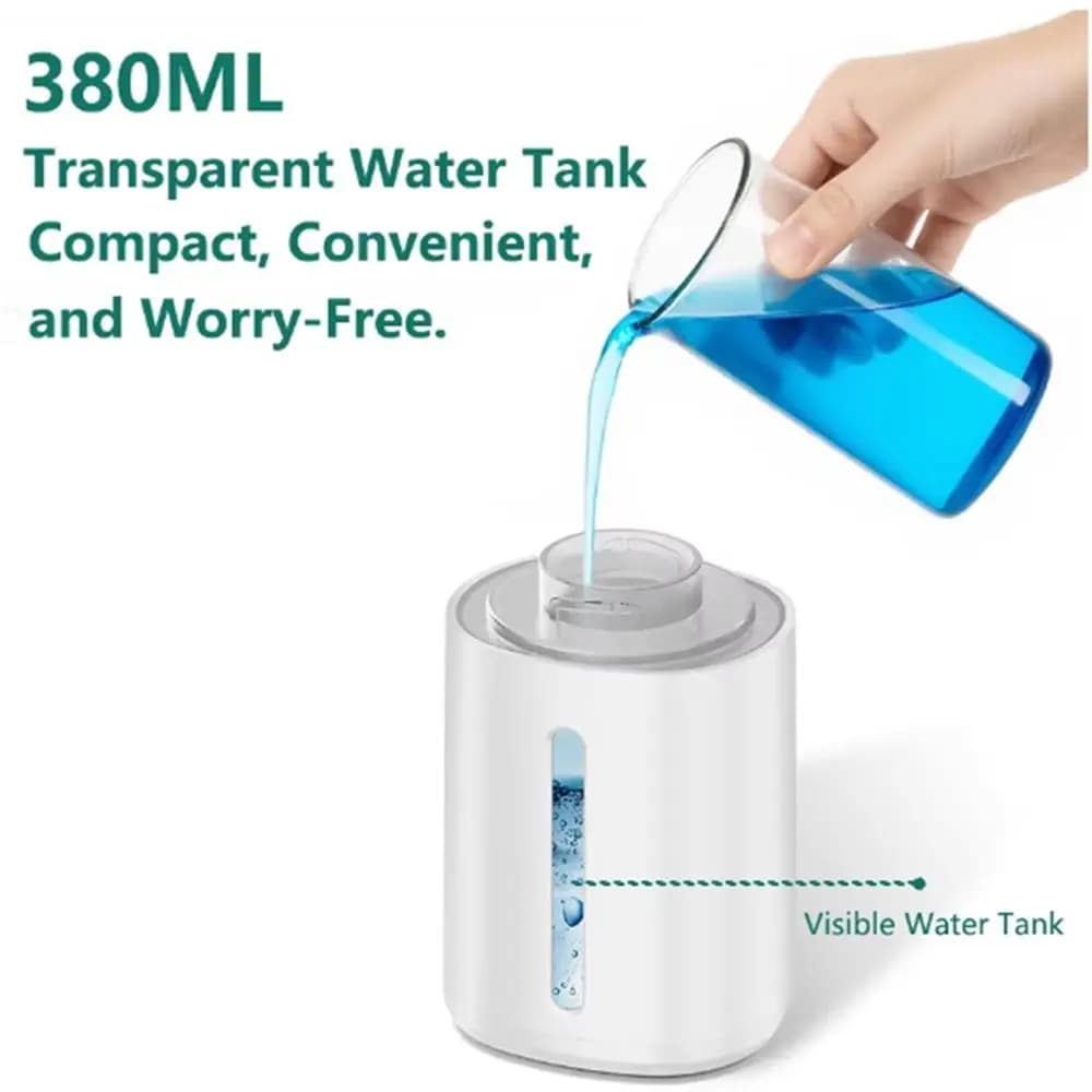 380ml Automatic Liquid Soap Dispenser 4 Gear Adjustable Smart Sensor Foam Machine USB Rechargeable Touchless