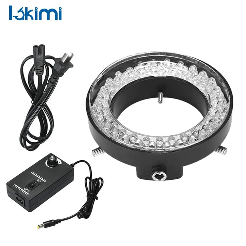 LAKIMI Luce ad Anello LED 56 LED LK-ML01
