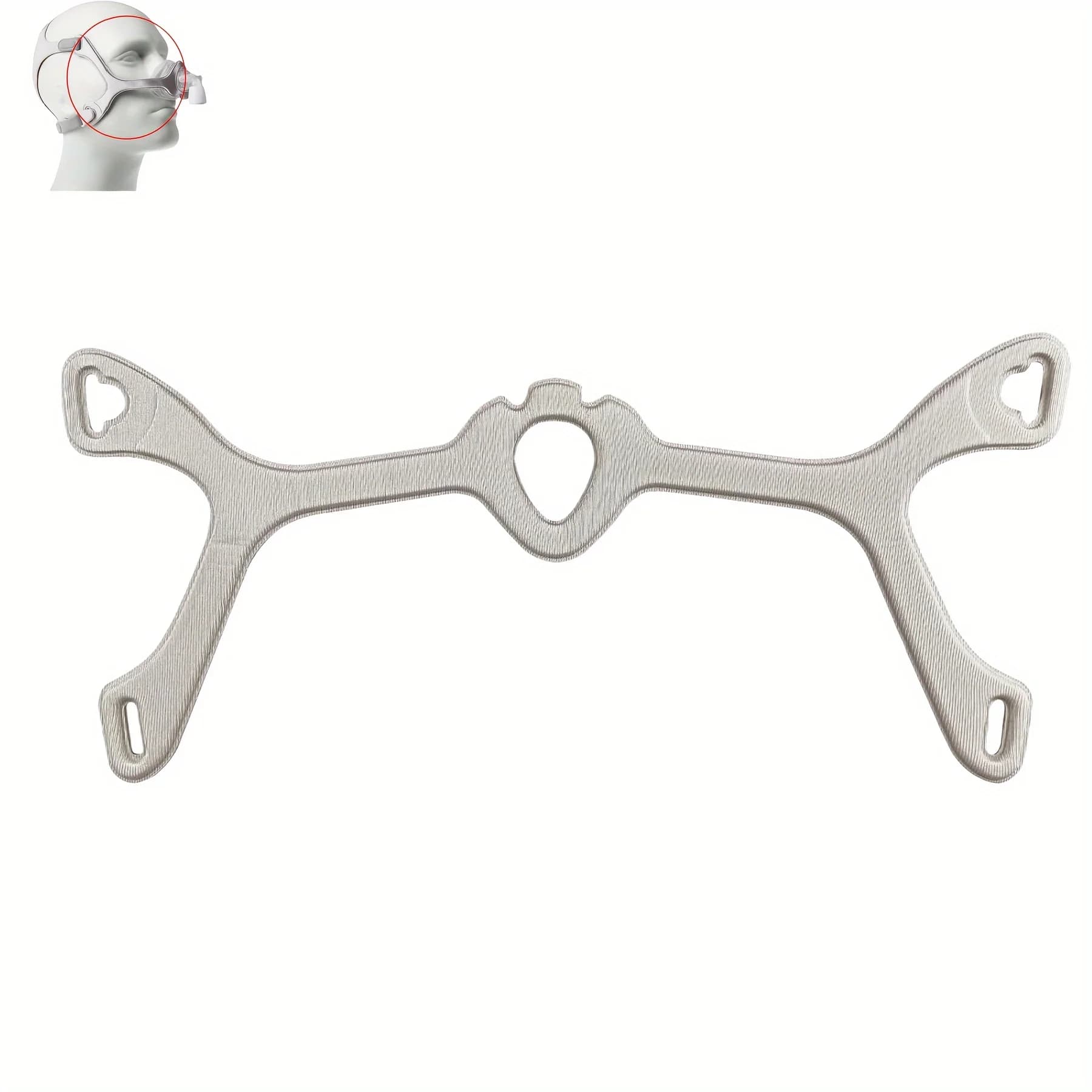 Replacement fabric frame for Wisp nasal mask, fabric frame compatible with Wisp CPAP headgear, Wisp mask fabric frame,