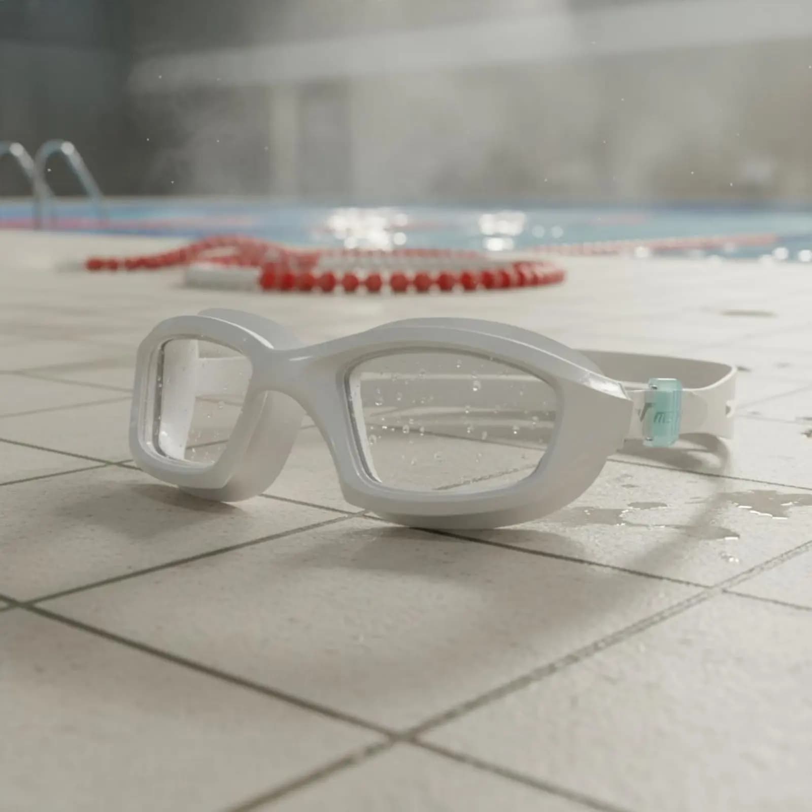 Swimwear with Optical Crystalline, Anti-fog, Waterproof, Resistant to Lost, for Aquatic Sports