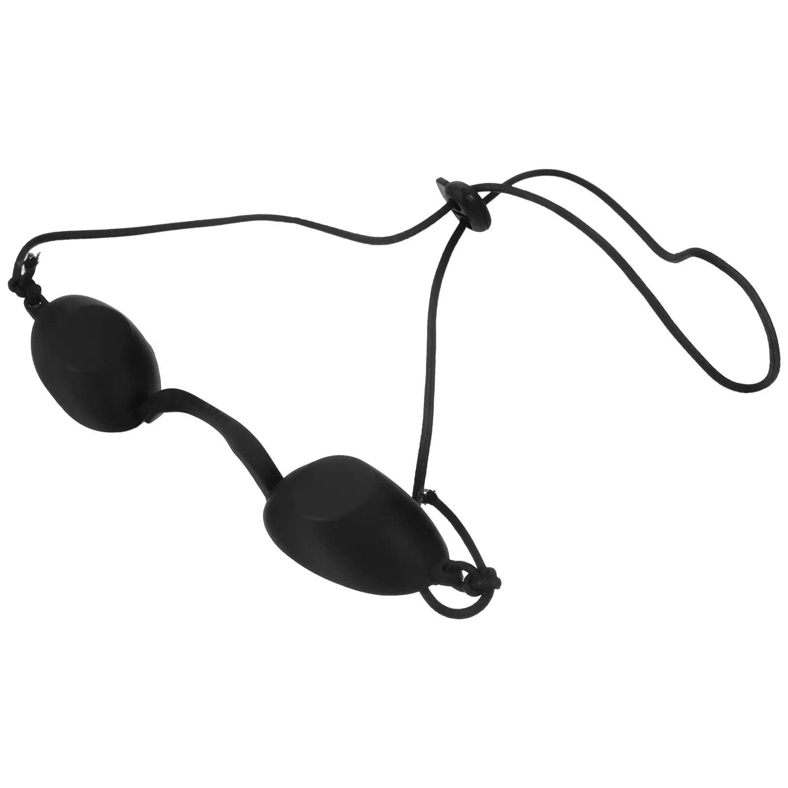 Occhiali di protezione laser in silicone nero, morbidi, per IPL, LED, sbiancamento denti, rimozione tatuaggi, abbronzatura, riutilizzabili