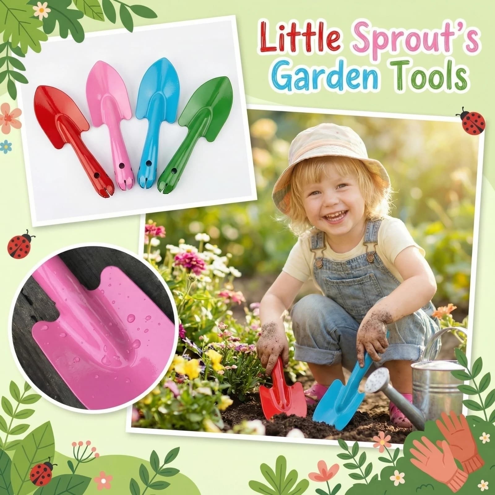 Household Small Gardening Shovel Multi-functional Small Gardening Shovel Garden Potted Plant Changing Shovel Gardening Supplies