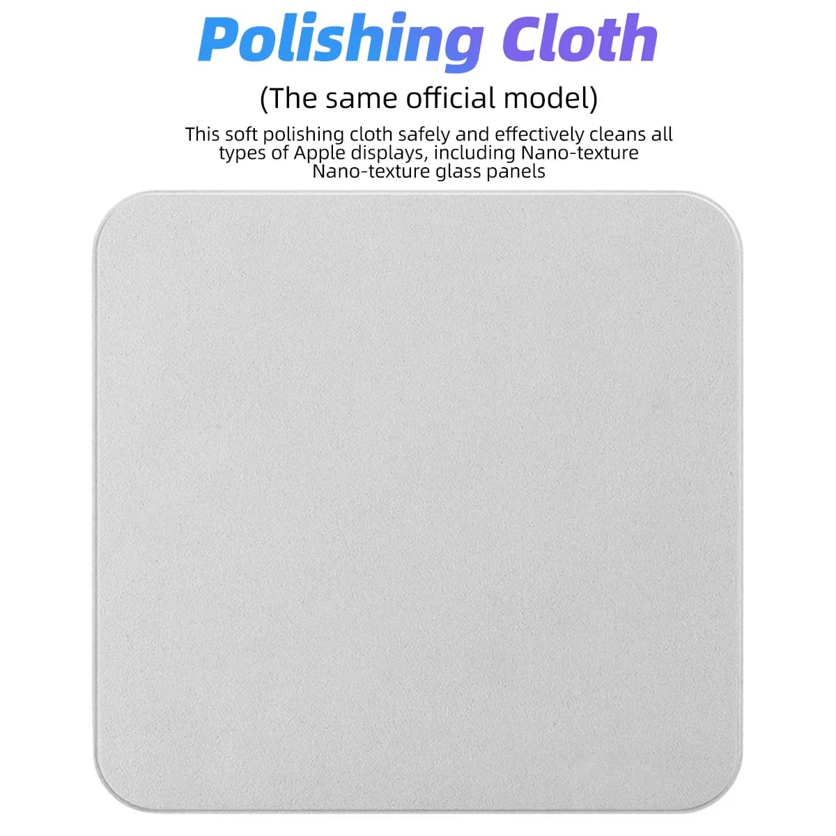 Universal Microfiber Premium Panel for Cleaning and Polishing Screens, Suitable for Phones, Laptops, Photo Objectives, LCD Display