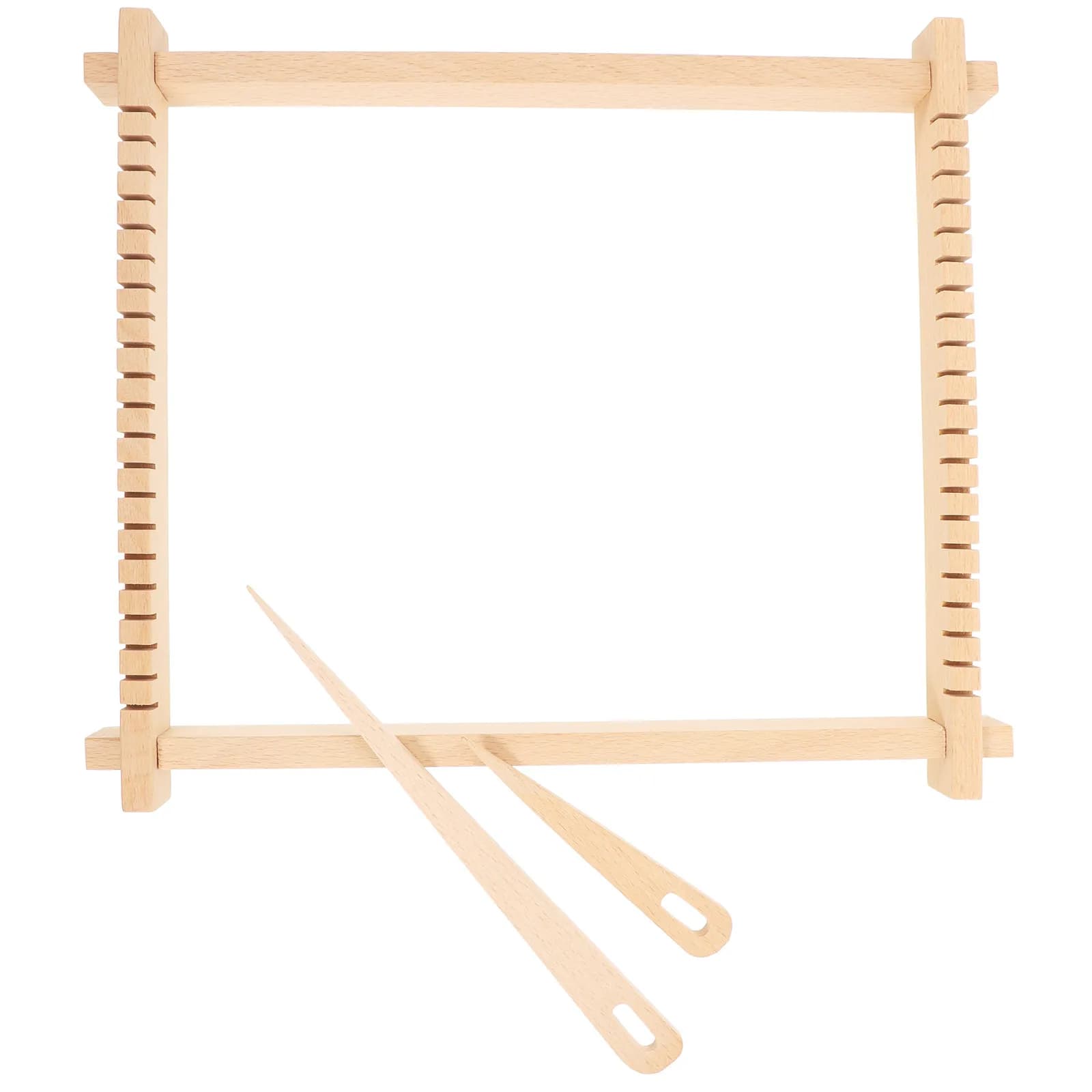 1Set Wooden Frame Weaving Loom Creative Beginner Kit for Adults Detachable DIY Knitting Frame for Home Decor Tapestry Craft