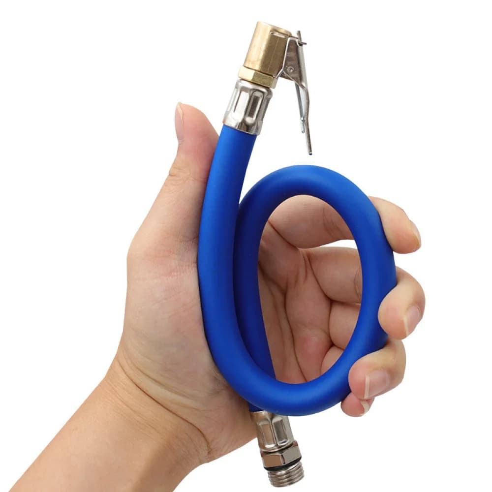 Automobile Tire Pump Hose Extension For Bike Motorcycle Air Compressor Flexible Rubber Valve Connector Tool