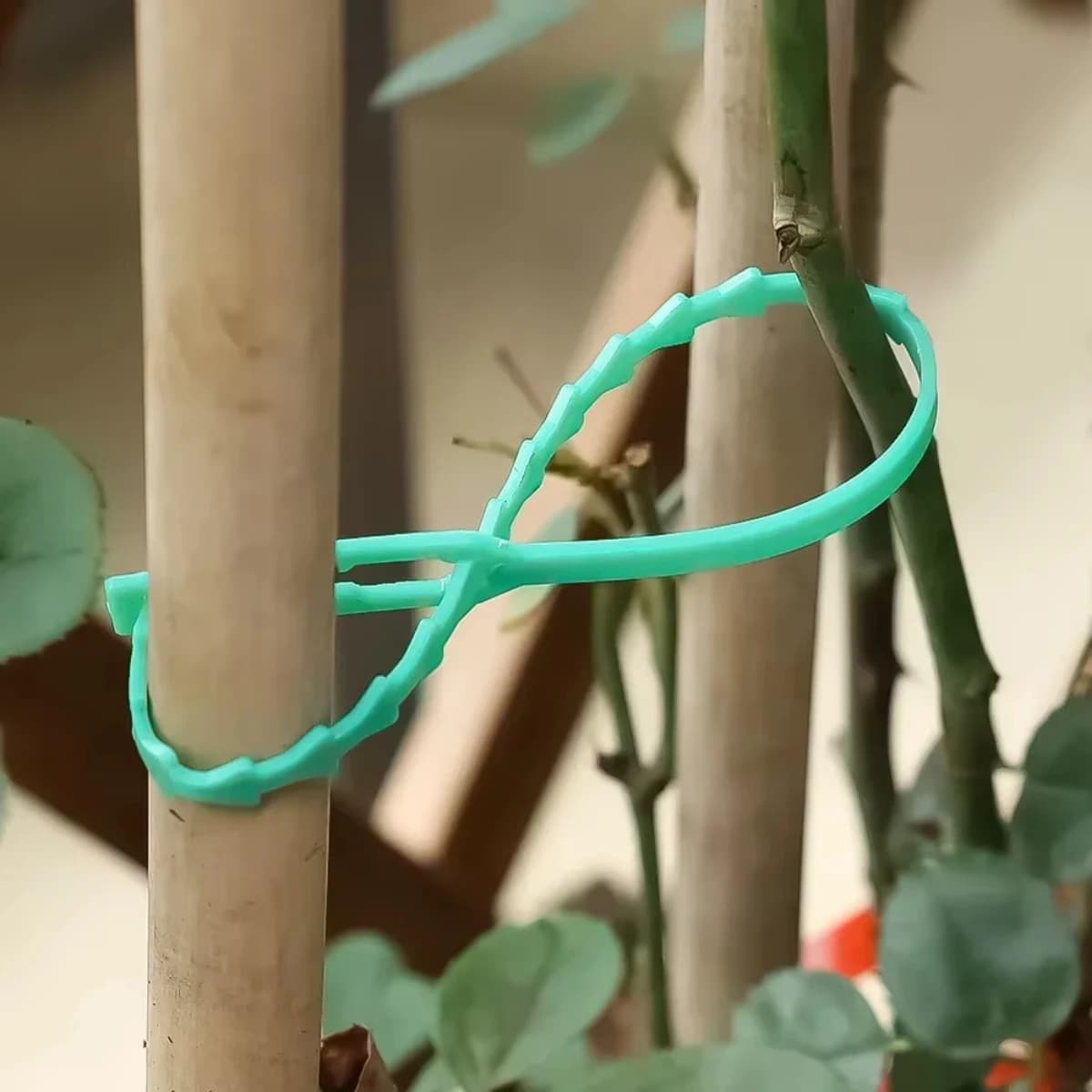 Locking Nylon Adjustable Zipper Cables Ties Organizer Tools Reusable Garden Cable Ties Plant Vine Tree Shrubs Support Fastener