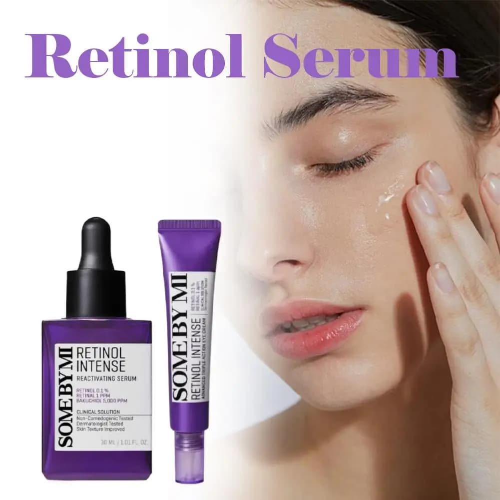 Korean SOMEBYMI Retinol Serum Eye Cream Anti Aging Nourishing Essence Stabilizing Restoring Barrier Quick Absorption Firming