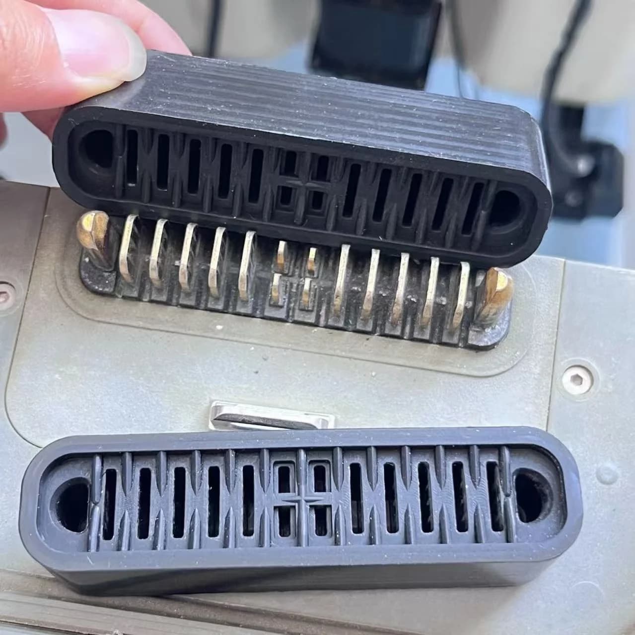 2 Pezzi per Agras DJI T30/T50/T40 Kit di Copertura Protettiva in Silicone per Scheda di Distribuzione Energetica Accessori per Droni Agricoli