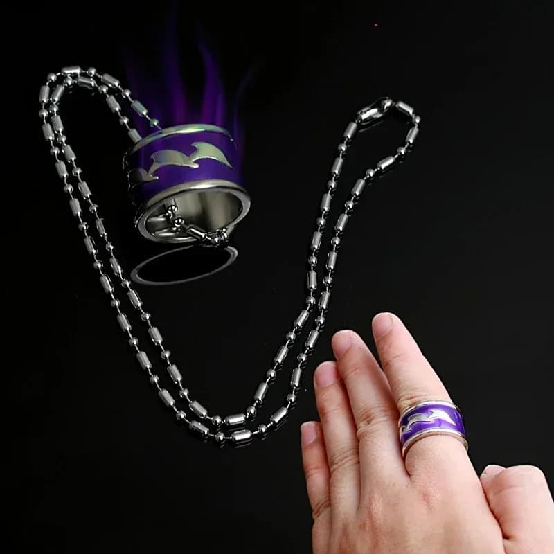 Anime Mo Dao Zu Shi Keychain Chen Qing Ling Wei Wuxian Ghost Flute Ring Necklace Headband Wine Jars Cosplay Accessories