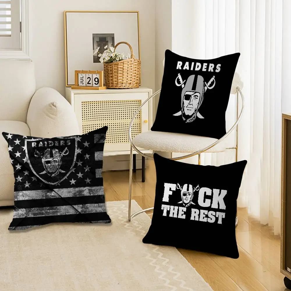 Fodera per cuscino Las Vegas R-RaiderS per camera da letto e soggiorno, fodera decorativa per cuscino da divano