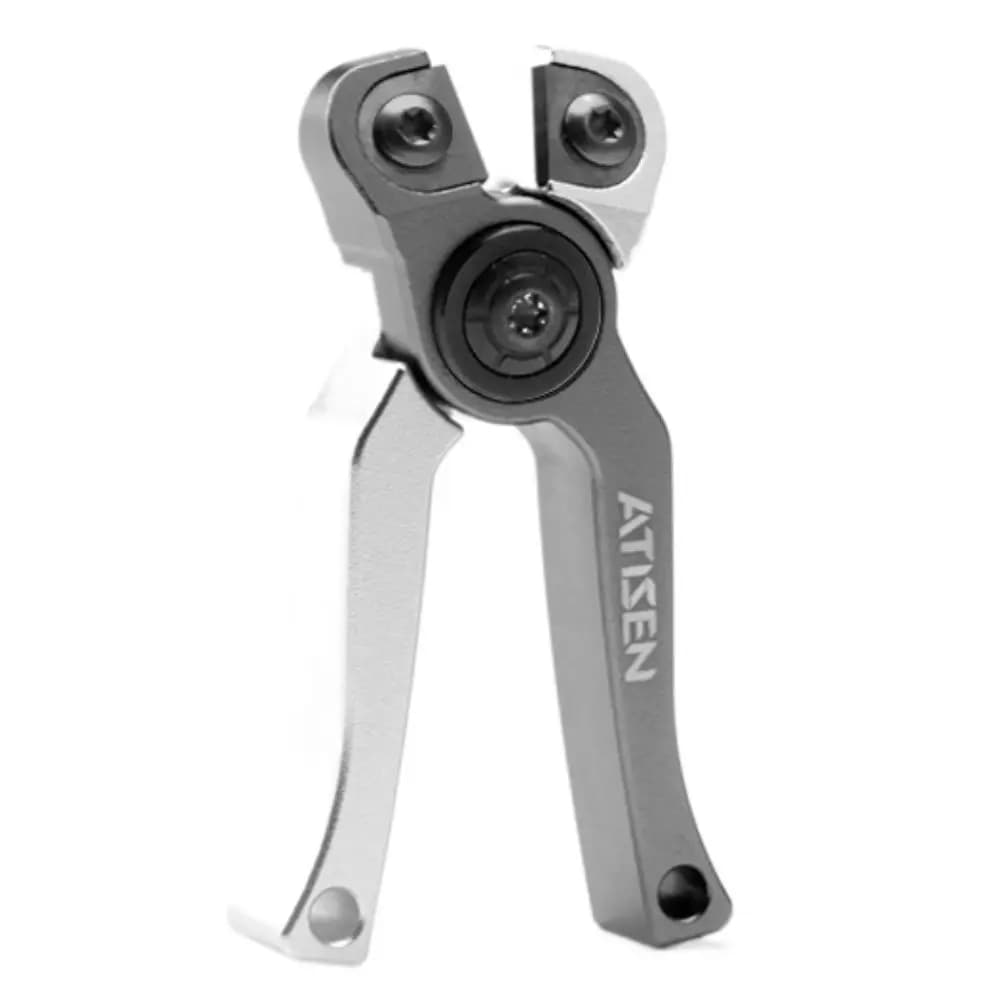 Tungsten Steel Head Fishing Line Cutter Built-in Spring Waterproof Lure Shears Lightweight Mini Fishing Line Cut Fishing Tackle