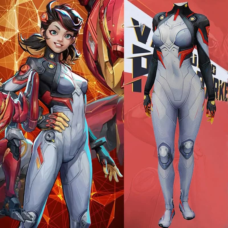 Marvel Rivals Peni Parker blender Cosplay PS5 GIOCO Supereroe Spandex Zentai Suit Peni Parker Adult Halloween costume