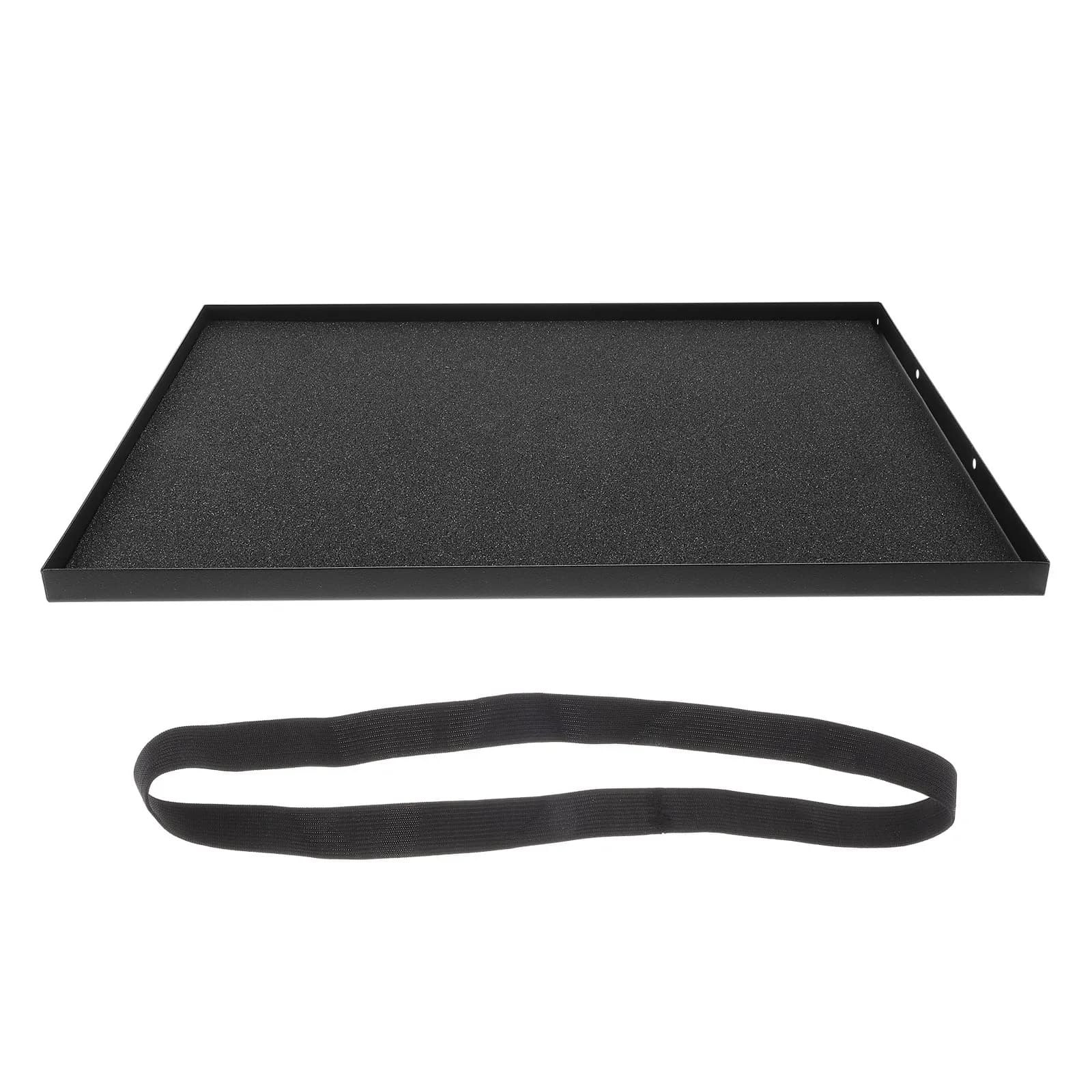 Supporto per Proiettore da Tavolo 39x29cm con Superficie Antiscivolo Stabile e Adattatore Filettato Femmina per Treppiedi
