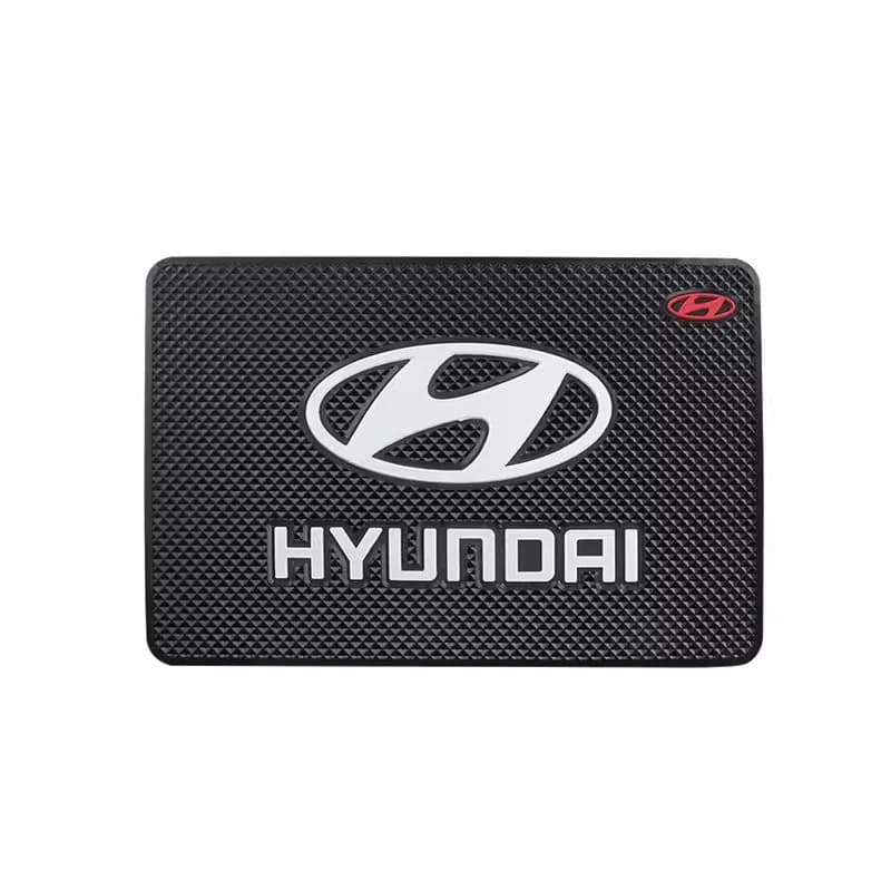 Tappetino Antiscivolo in Silicone per Cruscotto Auto con Supporto Telefono per Hyundai I10 I20 I30 I40 IX20 Tucson Solaris Accent Azera GDI