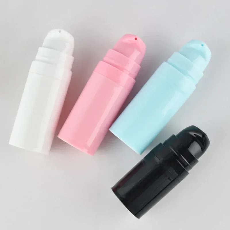 10 pcs 5 ml 10 ml 15 ml Reusable lotion bottles Travel accessories Shampoo Liquid foundation Cosmetic container Bottle with vacuum pump