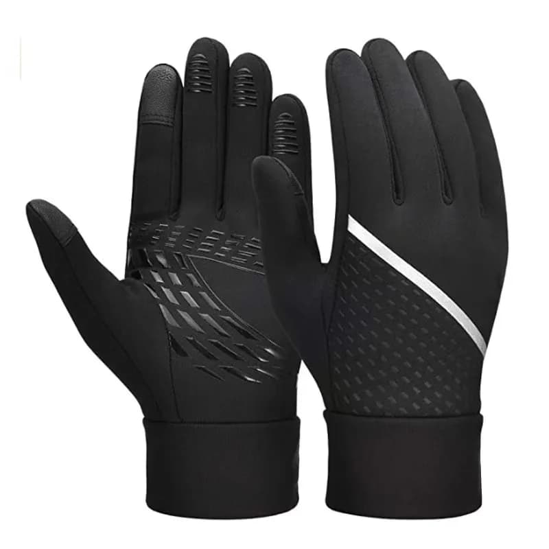 Guanti Impermeabili Touchscreen a Dita Intere - Guanti Traspiranti per Ciclismo e Moto per Uomo e Donna