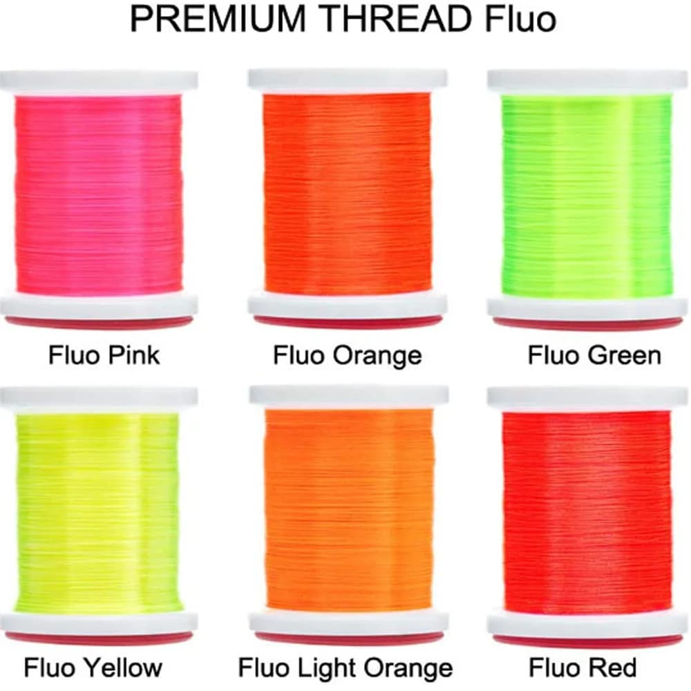 Riverruns 72D-290D Filter to bind UV flies Fluo Material to bind flies to bind Flie Micro Glint Ninfa Wire Holo Plate Tinsel Wire