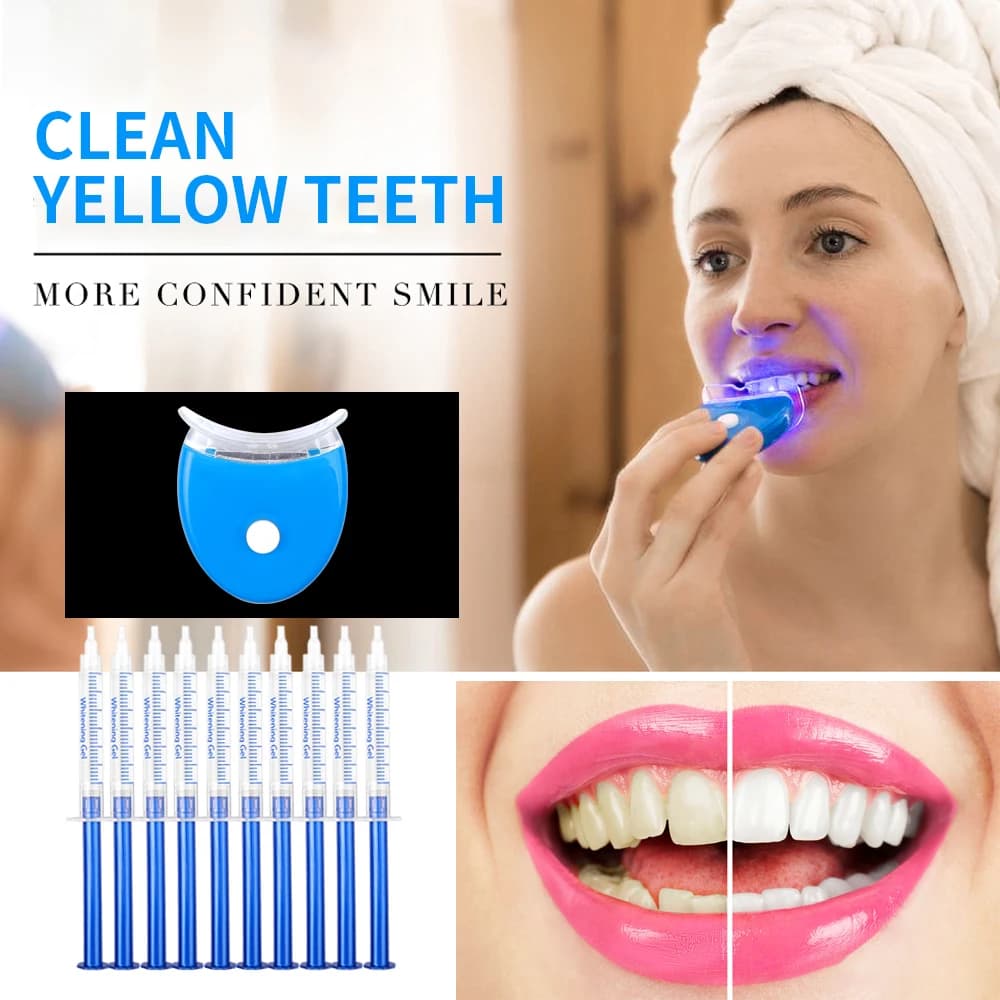 Tooth Whitening Gel Kit Dentale Dentoiatria Candeggina Dente Oral Hygiene Care Dental whitening tool Remove plaque stains