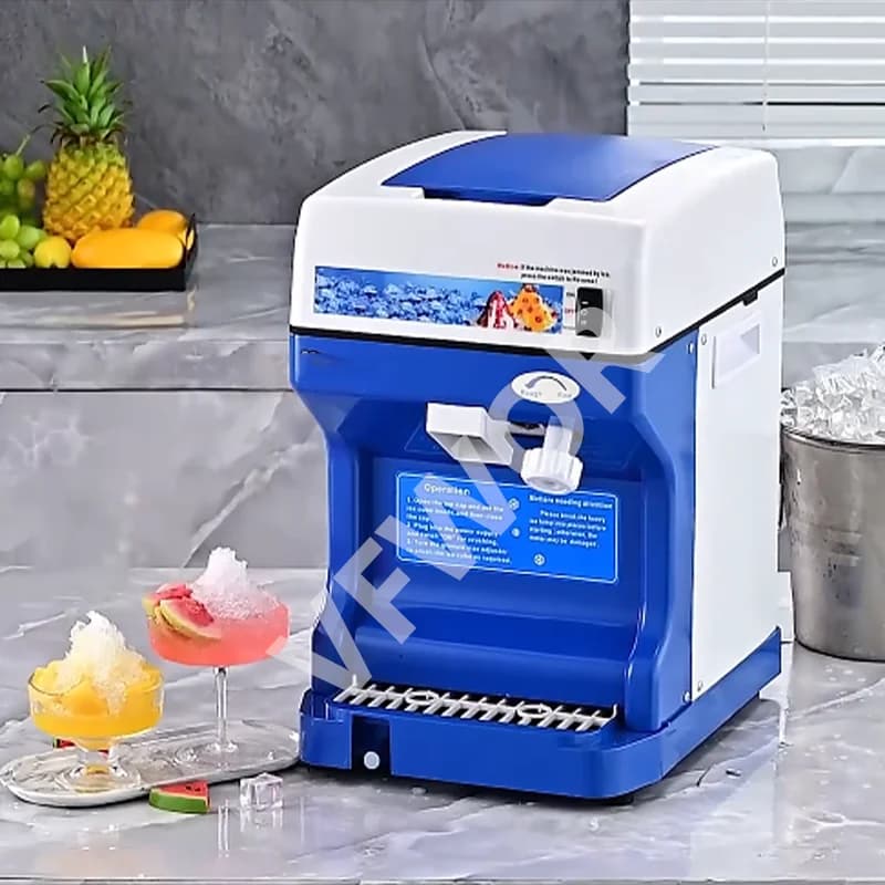 Commercial 220V Snow Cone Blender Ice Crusher Machine Block Ice Shaver Machine