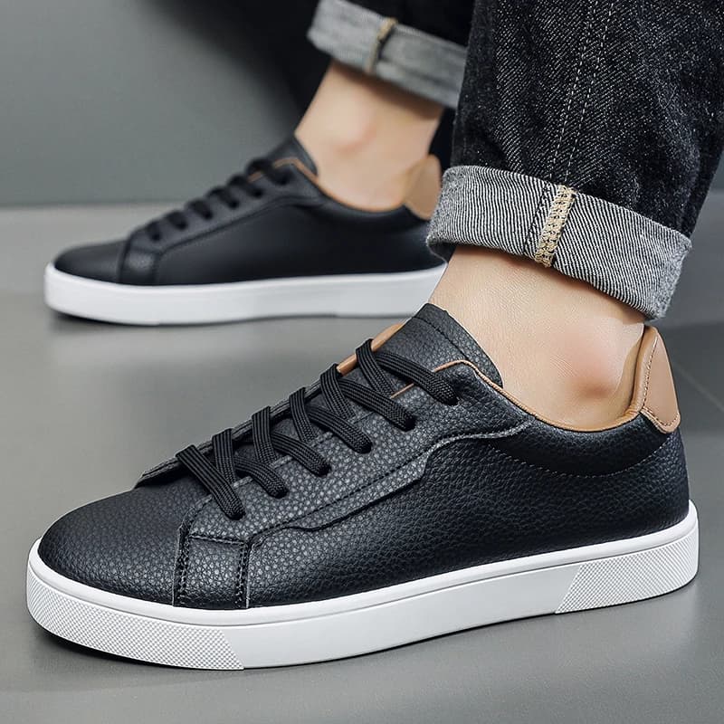 Nuove Sneakers Bianche Semplici di Design Coreano 2026 per Studenti Maschi - Scarpe Sportive Impermeabili e Versatili