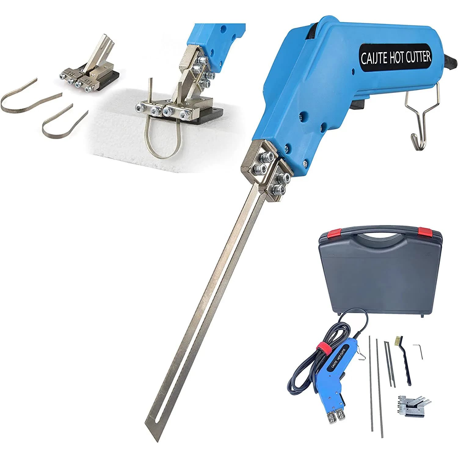 190W FAI DA TE Elettrico Coltello Caldo Poliistirolo Set di Utensili Da Taglio Piccolo Scanalatura Bordo 110 V/220 V Compatibile Schiuma di Poliestere Spugna di Gomma
