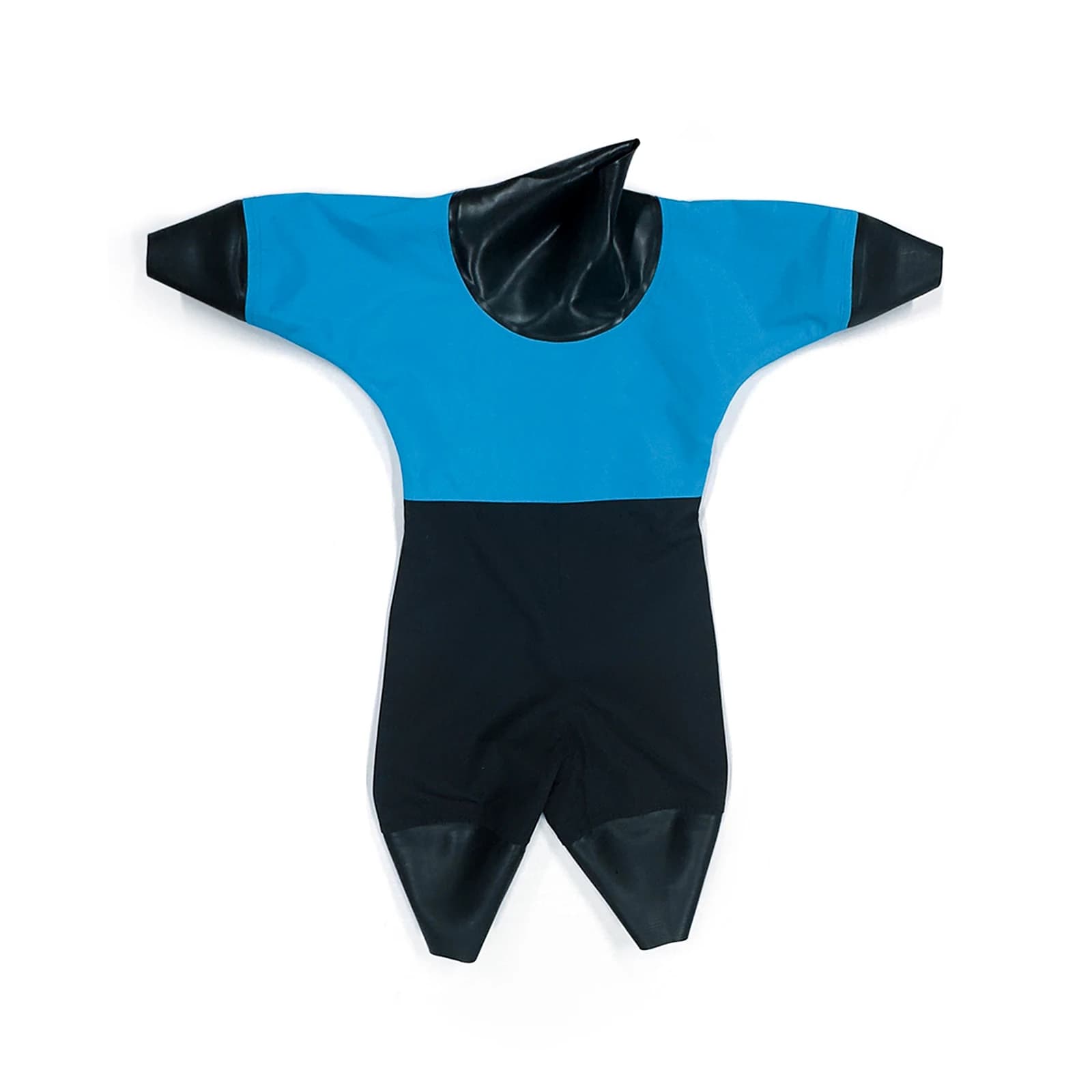 Kayak Drysuit for Children Dry Suit polsino in lattice e colletto Splash Flatwater paddle gonna doppia regolabile hook-and-loop